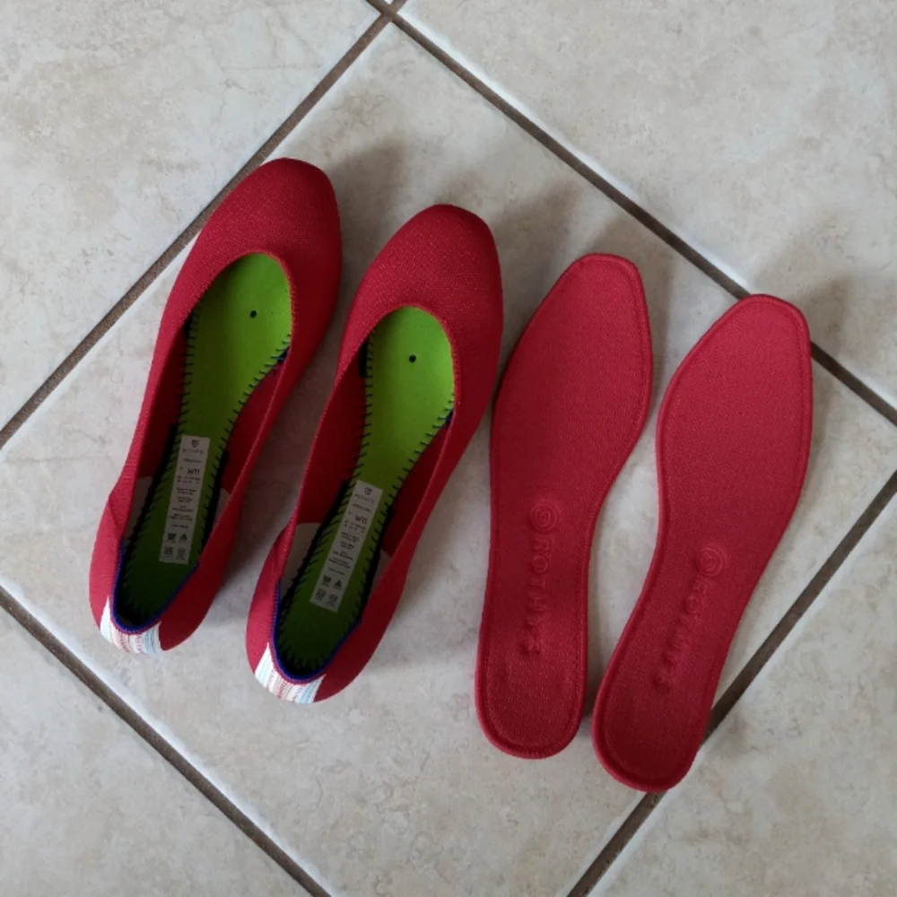 Rothy's The Square Cardinal Red 11US